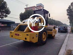 รถบดถนน Caterpillar CS 683E มือสองจากญี่ปุ่น พร้อมเครื่องยนต์และชิ้นส่วนหลักสำหรับงานก่อสร้าง ขาย - Product Image 2