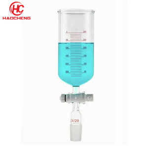 <span class=keywords><strong>Imbuto</strong></span> Cilindrico in Vetro PTFE <span class=keywords><strong>a</strong></span> Pressione Costante con Bocca Standard - Product Image 5