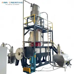 High Speed Mixers Powder Processing Pvc Automatic Mixing Feeding System
