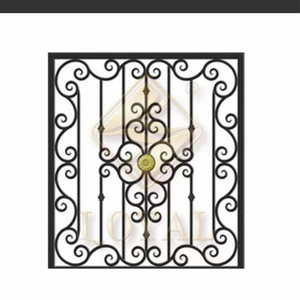 Puerta <span class=keywords><strong>de</strong></span> <span class=keywords><strong>Entrada</strong></span> <span class=keywords><strong>Exterior</strong></span> <span class=keywords><strong>de</strong></span> Hierro Forjado <span class=keywords><strong>de</strong></span> Diseño Moderno para el Hogar, Puerta <span class=keywords><strong>de</strong></span> <span class=keywords><strong>Entrada</strong></span> Principal <span class=keywords><strong>de</strong></span> Hierro - Product Image 2