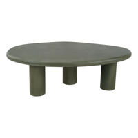 Table basse européenne moderne et luxueuse Burnstone Conceptions uniques de béton pour la maison Meubles de salon Table d'appoint