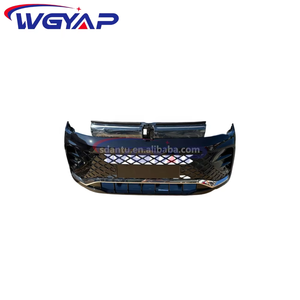 WGYAP Phares LED Accessoires Auto Kit Carrosserie Amélioration Pare-chocs Avant Spoiler Compatible Volkswagen VW <span class=keywords><strong>Tiguan</strong></span> Allspace Mk2 - Product Image 4