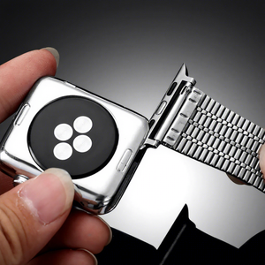 Correa de malla metálica Upro para Apple Watch de 20 mm y 22 mm, pulsera de acero inoxidable para reloj inteligente Samsung Huawei. - Product Image 2