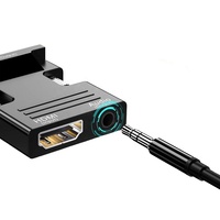 Câbles Accessoires couramment utilisés convertisseur adaptateur hdmi vers vga adaptateur adaptateur hdmi vers vga avec sortie audio