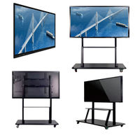 Tableau interactif intelligent infrarouge multi-touch 10/20 points Ultra 4K 75 pouces, fréquence de rafraîchissement 120 Hz, processeur quadricœur, système d'exploitation Android/Windows, 4 Go/8 Go de RAM