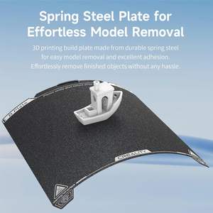 Plaque de construction Creality K1C 235x235mm, feuille PEI texturée pour impression fibre de carbone, plateforme magnétique - Product Image 6