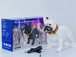 Nouveau produit 2023 CH-M209M Mini haut-parleur pour chien à corps entier, haut-parleur portable HIFI pour <span class=keywords><strong>bouledogue</strong></span>, cadeau de Noël, prise en charge OEM personnalisée, FM - Product Image 4