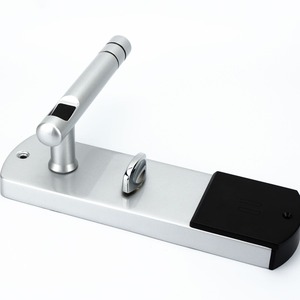 Smart Apartment Split Type Hotel Electronic <b>Lock</b> Zinc Alloy Card Unlock With Mechanical <b>Key</b> Silver Color - Product Image 4