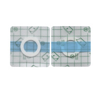 Pansement adhésif transparent réutilisable en gel de silicone et film PU de qualité médicale, doux pour la peau, certifié CE, pour usage domestique