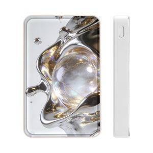 Wholesale Price 20W Fast Charging <b>Wireless</b> Power Bank With Digital Display and Cables 10000mAh Glitter <b>Powerbank</b> - Product Image 6