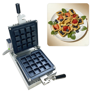 Moule à tartelettes commerciales mini carrées 16 cavités, personnalisation prise en charge, machine à presser les coques de tartelettes aux fruits portugaises - Product Image 1