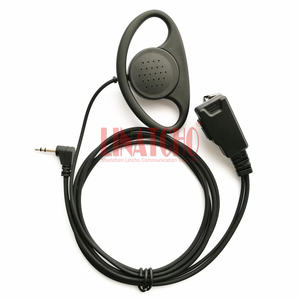 NOUVEAU 2.5MM T5720 T5725 T5800 T6200C Walkie Talkie <span class=keywords><strong>D</strong></span>-shape Good Quality PTT <span class=keywords><strong>Interphone</strong></span> Earpiece - Product Image 6