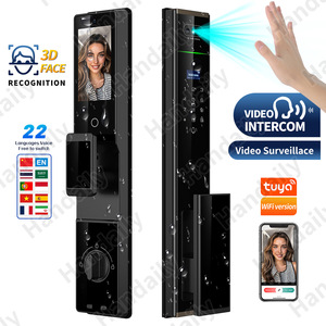 Handaily Video intercom tuya Palm tĩnh mạch cửa thông minh khóa cửa thông minh khóa mật khẩu vân tay cerradadas cho cổng chính - Product Image 1