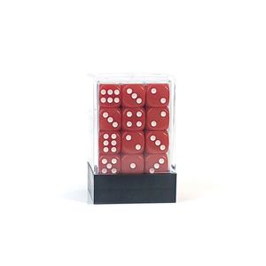 Etiquetas Personalizadas para Fabricantes, Juego de Dados de 36 Piezas de Color Sólido D6 de 12 mm con Caja de Plástico Transparente para Juegos de Mesa - Product Image 4