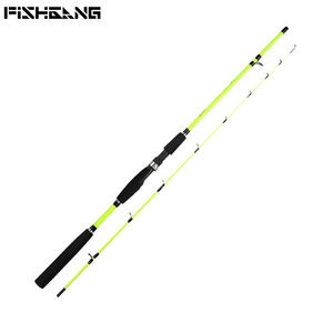 FISHGANG OEM Leurre <span class=keywords><strong>Canne</strong></span> À Pêche 1.6 m 1.8 m 2.1 m 2.4 m Fibre De Verre Souple Coulée et Spinning Cannes À Pêche Tige Souple - Product Image 2