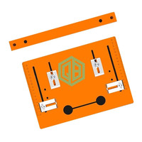 Plaque de base universelle pour scie circulaire électrique de 4 pouces, machine à découper, guide de bord, fraiseuse à bois, plateau de fraisage