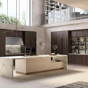 One Stop tradizionale <span class=keywords><strong>in</strong></span> legno massello isole armadio da cucina <span class=keywords><strong>in</strong></span> <span class=keywords><strong>acciaio</strong></span> <span class=keywords><strong>inox</strong></span> lavello eco-friendly sala da pranzo <span class=keywords><strong>mobili</strong></span> <span class=keywords><strong>per</strong></span> appartamento - Product Image 4