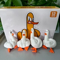 Nouveau Canard du Mijetard Créatif et Amusant, Jouet de Sable en Silicone Déformable à Tirer et à Jouer, Vente en Gros pour Jeunes