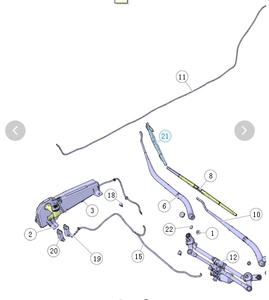 Nuevo conjunto de cepillo de limpiaparabrisas auxiliar OE número limpiaparabrisas principal de coche para accesorios Changan X7 - Product Image 6