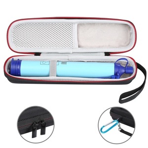 Portable Water Filter Storage Bag <b>EVA</b> Case With Zipper For Outdoor Use Customizable Color Multifunctional Protection - Product Image 3
