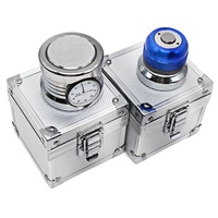 Réglage d'outil sur l'axe Z, dispositif de réglage d'outil carré, hauteur de 100 mm et 50 mm avec base magnétique.