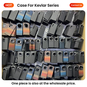 Vente en gros ultra-mince pour étui de téléphone ondulé en Kevlar pour <span class=keywords><strong>iPhone</strong></span> pour Samsung pour Huawei Honor en fibre d'aramide rare téléphone portable - Product Image 3