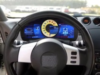12.3 inci mobil Digital Cluster untuk Nissan 350Z 370Z Z33 2003-2009 LCD Dashboard Virtual Speedometer Odometer Dash Meter