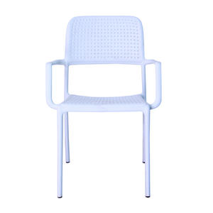 Modern <b>Plastic</b> <b>Dining</b> <b>Chair</b> Black Stackable Outdoor Leisure <b>Chair</b> For Home Office Coffee Shop Use - Product Image 5