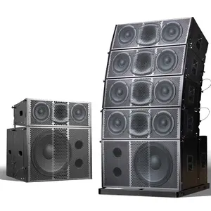 PA outdoor concert line array sound system stage monitor speaker professional 18 audio speakers