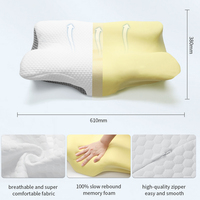 HNOS Hot Selling Premium Ergonomischer Gedächtnis schaum Zervix kissen Kontur Memory Foam Kissen ortho pä disch
