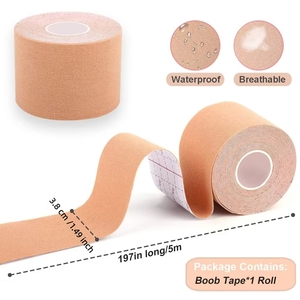 Bande de kinésiologie sportive élastique 2,5-10 cm pour soulagement des douleurs musculaires et des tensions au genou, autocollants de récupération athlétique, bandage de fitness - Product Image 6