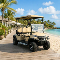 Voiturette de golf électrique Americas Choice 72V avec teinte personnalisable et solutions de rangement supplémentaires polyvalentes pour la maison