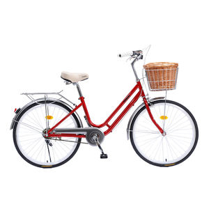 Bicicleta Urbana Clásica Económica de Tianjin, de Una Velocidad, 20, 24 y 26 Pulgadas, con Dos Asientos, Estilo Vintage, Bicicleta Híbrida - Product Image 5