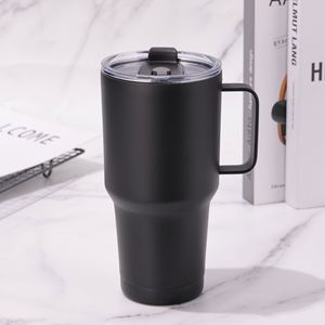 Minimalist Sturdy 30oz Stainless Steel Car <b>Cup</b> <b>Large</b> Capacity in Ice-Resistant Portable for Stylish Simplicity Car <b>Cup</b> Handle - Product Image 4