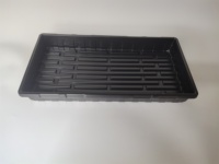 Plateau de germination pour semis en plastique robuste 1020 avec couvercle et dôme d'humidité