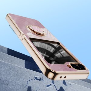 Funda de teléfono con soporte de anillo de dedo magnético de galvanoplastia 6d de lujo para <span class=keywords><strong>Samsung</strong></span> <span class=keywords><strong>Z</strong></span> <span class=keywords><strong>Flip</strong></span> 5 4 3 para <span class=keywords><strong>Samsung</strong></span> <span class=keywords><strong>Galaxy</strong></span> <span class=keywords><strong>Z</strong></span> <span class=keywords><strong>Flip</strong></span> 6 - Product Image 5