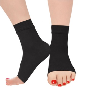Manchon <span class=keywords><strong>de</strong></span> Compression <span class=keywords><strong>de</strong></span> <span class=keywords><strong>Cheville</strong></span> Fasciite Plantaire Bretelles Chaussettes <span class=keywords><strong>de</strong></span> Compression à Bout Ouvert pour Gonflement, <span class=keywords><strong>Entorse</strong></span>, Neuropathie, Soutien <span class=keywords><strong>de</strong></span> la Voûte Plantaire - Product Image 2