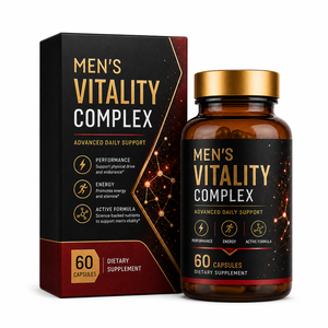 Cápsulas de L-Arginina para la Vitalidad Masculina, Mezcla de Tribulus Terrestris, Tongkat Ali y Ashwagandha, Venta <span class=keywords><strong>al</strong></span> <span class=keywords><strong>Por</strong></span> <span class=keywords><strong>Mayor</strong></span>, ODM - Product Image 1