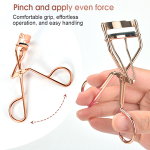 Nhãn Hiệu Riêng Rose Gold <span class=keywords><strong>Mini</strong></span> Nước Nóng Lông Mi Curler Thép Không Gỉ Vẻ Đẹp Công Cụ Cho Mắt Trang Điểm Curling Lông Mi - Product Image 5