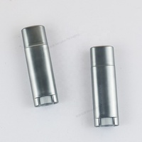 Mini 5 grammes ovale plat en plastique à visser conteneur vide baume à lèvres bouteille bâton Tube pour shampooing Lotion soins de la peau sérum utilisation