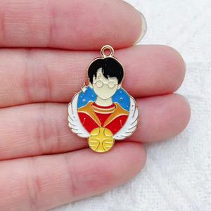 Harry Kendin Yap Alaşım Takı Aksesuarları Sihirli Okul Çizgi Film Serisi Kolye Saç Lastiği Bileklik Kolye Ucu - Product Image 2