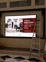 Écran d'affichage LED P5 intérieur utilisé pour la salle de réunion/salle d'exposition/centre commercial Image vidéo HD publicité LED affichage fixe