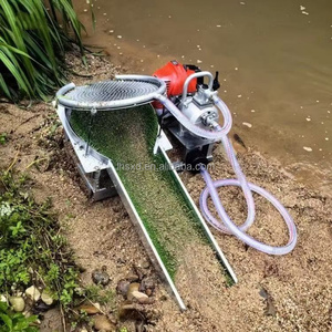 Machine <span class=keywords><strong>de</strong></span> prospection d'or portable à alimentation automatique, type canal <span class=keywords><strong>de</strong></span> lavage d'or alluvial, du fabricant chinois - Product Image 6