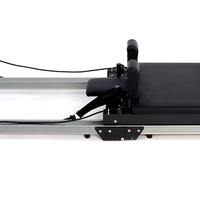 Reformer de Pilates pliable en alliage d'aluminium de haute qualité, nouveau design, pour usage commercial et domestique, prix de gros