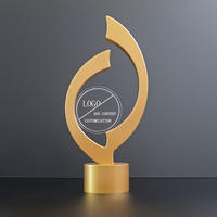 Haute qualité acrylique prix grande taille cristal verre trophée tasse pour Souvenir artisanat cadeaux médaille Type cristal verre prix