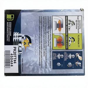 Bougies d'allumage pour voiture 4 pièces/boîte 90919-01221 SK20BGR11 Bougie d'allumage à trois électrodes en iridium avec un bon <span class=keywords><strong>prix</strong></span> et une haute qualité - Product Image 1