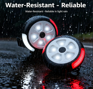 ไฟ LED สำหรับรถเข็นเด็ก (แพ็ค 3 ชิ้น) พร้อมตะขอ/คลิปหนีบสำหรับรถเข็นเด็ก – ใช้แบตเตอรี่, 5 โหมด, อุปกรณ์เสริมสำหรับรถเข็นเด็กสำหรับใช้กลางคืน - Product Image 2