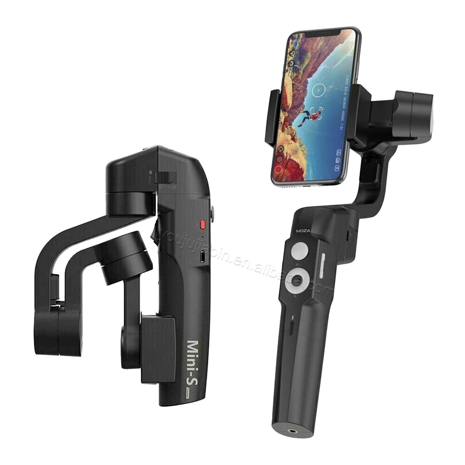 MOZA　Mini-s　3軸ジンバルスタビライザー　柄が伸びるバージョン MOZA Mini-Sの使い方解説とレビュー。操作性と安定性も良好【PR】|お