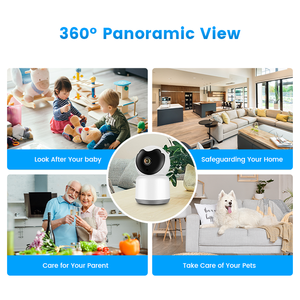 A due vie audio senza fili del IP di telecamere di sorveglianza di sonno del bambino del bambino e pet monitor 1080p tuya <span class=keywords><strong>smart</strong></span> sorveglianza video wifi macchina fotografica del bambino - Product Image 6