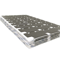 Film absorbant personnalisé, plaque absorbante magnétique et anti-métal, feuille de blindage contre les ondes électromagnétiques EMI pour smartphone
